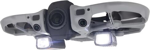 Night Flight Lights for DJI AVATA 360 Lighting Accessories for Nighttime Use Tactical Spotlight System for Drone Night Flight & Indoor Navigation Search Light Kit with 3 Adjustable Brightness Levels in Kuwait