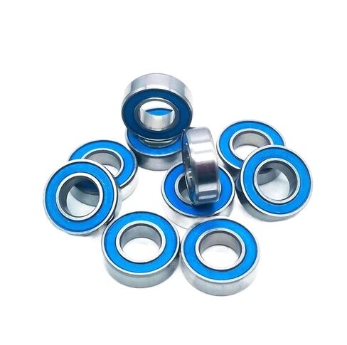 Small Sealed Steel Ball Bearing 10PCS MR105-2RS 5X10X4mm ABEC-7 Miniature Ball Bearings Blue Sealed Bearing in Kuwait