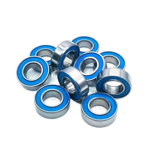Small Sealed Steel Ball Bearing 10PCS MR105-2RS 5X10X4mm ABEC-7 Miniature Ball Bearings Blue Sealed Bearing in Kuwait