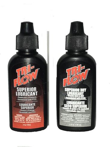 Tri-Flow Superior Lubricant 2 Ounce Bottle Bundle With Superior Dry Lubricant in Kuwait