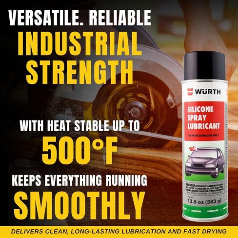 Smilyeez Listing for Wurth Silicone Spray Lubricant – 13.5 fl. oz. Aerosol (1 Can) with Smilyeez Pocket Screwdriver in Kuwait