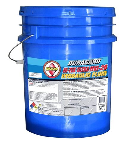 Duragard Hi-Tek Ultra HVI 26 سائل هيدروليكي ذو درجة حرارة منخفضة - سطل 5 جالون (استبدال Univis HVI 26) in Kuwait