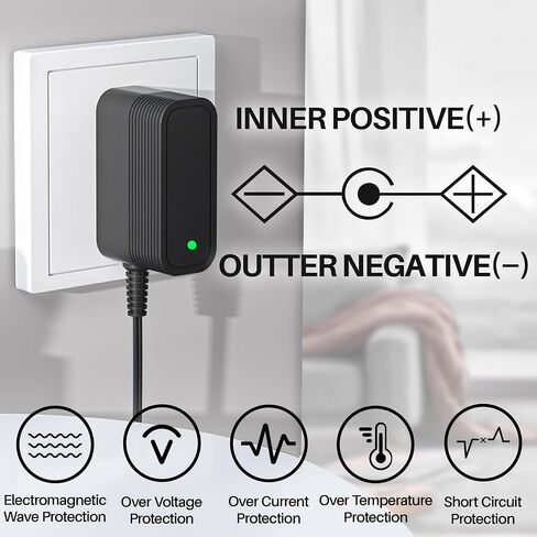 26.5V DC Charger for Inse Cordless Vacuum Cleaner Replacement AC Adapter for INSE N5S N5 N500 N550 N560 N570 N6 N6S N600 N650 N660 V70 Vacuum Charger for Deik VC-1518-US Power Supply for Wowgo S108 in Kuwait