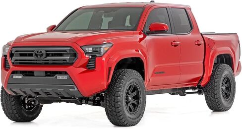 دعامات تسوية الخزان الأمامي Rough Country M1R لسيارة Toyota Tacoma (2024-2026) - ارتفاع الركوب قابل للتعديل، تعليق أحادي الأنبوب، تحسين التعامل in Kuwait
