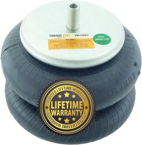 TORQUE Double Convoluted Air Spring Bag (Replaces Firestone 7897, W01-358-7897, Hendrickson 2878, S-23114, C-23114) (TR7897) in Kuwait