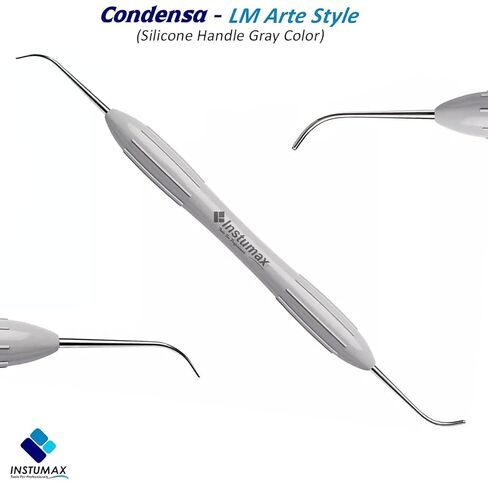 6-Piece Composite Placement Instrument Set – Non-Stick Silicone Handle Plugger, Spatula & Condenser – Stainless Steel Dental Filling & Restorative Kit (Autoclavable) in Kuwait