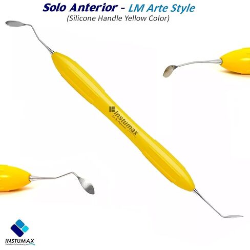 6-Piece Composite Placement Instrument Set – Non-Stick Silicone Handle Plugger, Spatula & Condenser – Stainless Steel Dental Filling & Restorative Kit (Autoclavable) in Kuwait