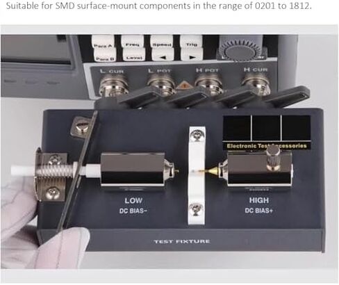 جهاز اختبار الجسر الرقمي SMD، جهاز اختبار سعة المكونات المحمولة، نطاق التردد DC-30MHz، جهاز قياس LCR عالي الدقة يوضع على الطاولة in Kuwait