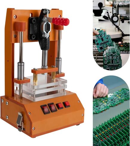 Universal Test Frame Circuit Board PCB Test Stand, 110V PCB Test Fixture Tool for Labs, Factories. (5.9 * 5.1 * 10.1") in Kuwait