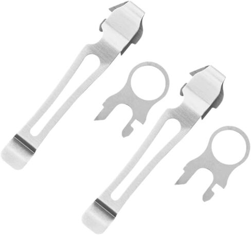 مجموعة مكونة من قطعتين من مشبك الجيب وحلقة حبل لأداة Alpha Surge Wave+ Wave Plus Charge AL ALX Ti TTi XTi متعددة الأدوات (أسود) in Kuwait