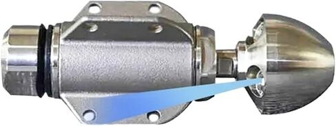 Tornado Nozzle 70-128lpm Jetter Sewer Cleaning 3/4 Inch Rotating in Kuwait