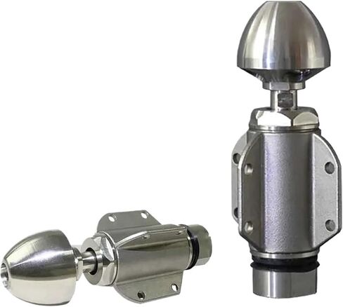Tornado Nozzle 70-128lpm Jetter Sewer Cleaning 3/4 Inch Rotating in Kuwait