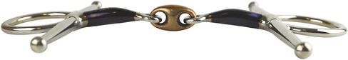 AK Full Cheek Snaffle Bit – Copper Lozenge Sweet Iron Mouthpiece, Stainless Steel Horse Riding & Training Bit AKRS-2614 in Kuwait