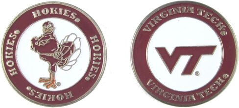 Virginia Tech Hokies Hat Clip with Double Sided Golf Ball Marker in Kuwait