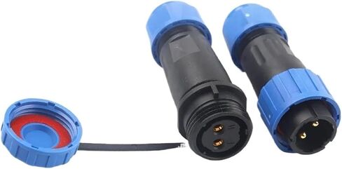 LP/SP16 Butt Screw Socket Connector 2/3/4 Pin Male Female(LP16-3D) in Saudi Arabia
