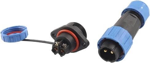LP/SP16 2/3/4 Pin Flange Male Female Socket Connector(LP16-2F) in Kuwait