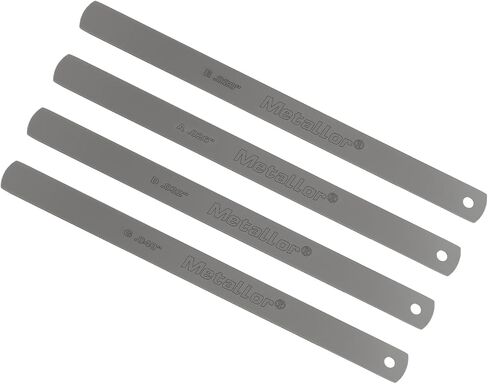 Gauged Nut Slotting File Set Edge-Cut Nut and Bridge Seating Files | Stainless Steel, for Guitars Violins or Other String Instruments Nut Slot, Luthier Tools, Repairing Tools, Set of 4Pcs in Kuwait