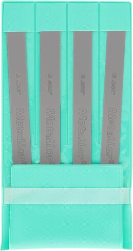 Gauged Nut Slotting File Set Edge-Cut Nut and Bridge Seating Files | Stainless Steel, for Guitars Violins or Other String Instruments Nut Slot, Luthier Tools, Repairing Tools, Set of 4Pcs in Kuwait