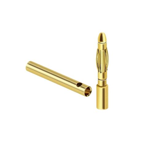5 Pair/lot 2/3/3.5/4/6/8mm Gold Copper Brushless Motor Banana Plug Bullet Connector Plated for ESC Battery(2mm) in Kuwait