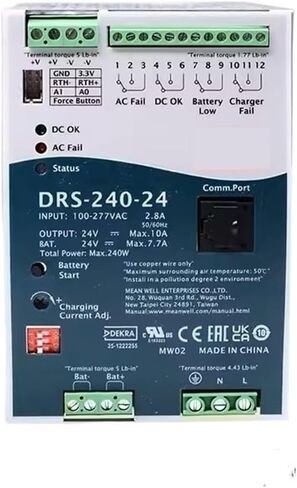 DRS-240 DRS-240-24 DRS-240-36 DRS-240-48 DRS-240-12 240W Security Power DRS-240(Drs-240-12) in Kuwait