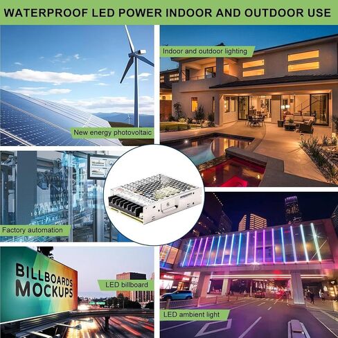 LRS-100-15 مصدر طاقة 105 وات، محول تيار متردد إلى تيار مستمر 15 فولت 7 أمبير مخرج فردي للمعدات الكهربائية الصناعية in Kuwait
