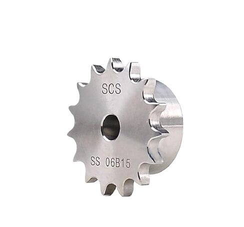 Steel Heavy Duty Motor Pinion Gear 1pcs 304 Stainless Steel Chain Sprocket 06B 10-25 Teeth Industrial Drive Gear(16 Teeth) in Kuwait
