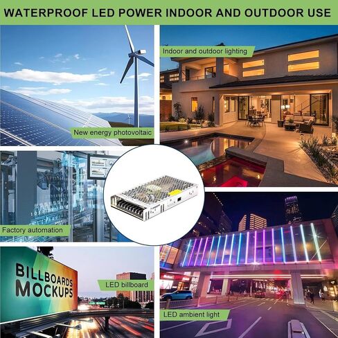 LRS-200-24 24V Switching Power Supply, 211.2W 8.8A Single Output, for Industrial Automation and LED Lighting in Kuwait