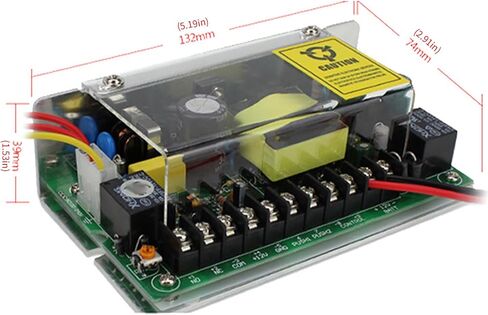 12 فولت 5A باب التحكم في الوصول التبديل AC110V إلى 240 فولت المدخلات الزائد حماية الدوائر القصيرة كفاءة عالية ومستقرة حماية الزائد in Kuwait