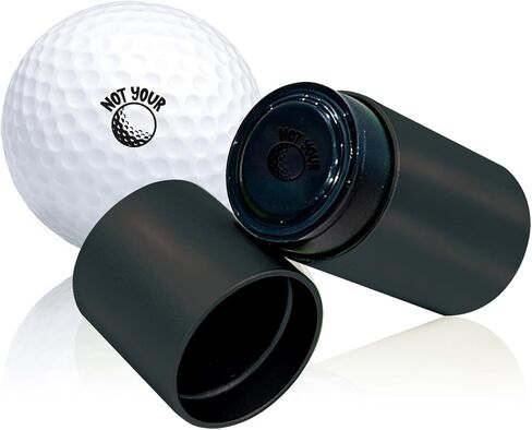 PLIGREAT Golf Ball Stamp, Self Inking Golf Ball Stampers Reusable Golfs Balls Stamp Marker in Kuwait