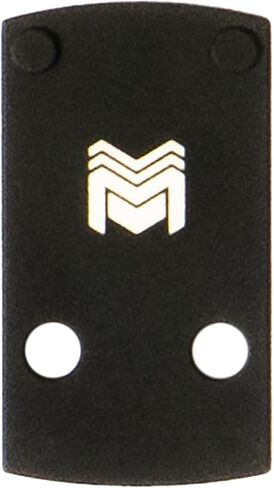 Monstrum 7075 Series Red Dot Mount Plate for Gen 5 Slimline MOS Version Glock 43x/48 and Springfield Hellcat OSP Pistols | Compatible with Holosun 407k/507k/RMSc Footprint Red Dots in Kuwait