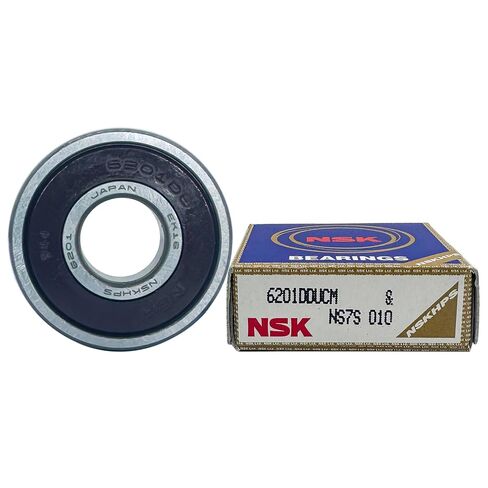 2 حزمة NSK 6201DDU 6201-2RS 12X32X10mm محامل ختم مطاطي مزدوج صنع في اليابان-محامل كرات الأخدود العميق in Kuwait