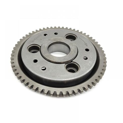 Starter Clutch Gear Assembly Kit for DT230 MT250 HJ250H Motorcycle Overrunning Twin Sprocket One Way Bearing Compatible with Various Models(Main Body) in Kuwait