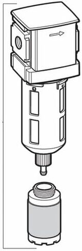 ALLEGRO 9872-04 Coalescing Filter Assembly - 0.25 in. in Kuwait