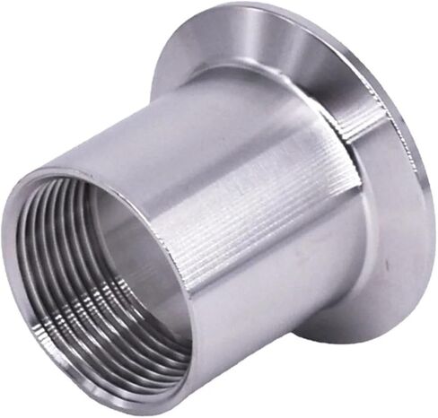 1/4" 3/8" 1/2" 3/4" 1" 2" 3" BSPT Female x 0.5" 1.5" 2" 2.5" Tri Clamp Pipe Fitting Connector SUS316 Stainless Homebrew(K50.5mm OD,3/8") in Kuwait