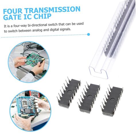20pcs Four-Way Logic Gate Ic Chip Breadboard-Friendly Dip Digital and Analog Signal Switching in Kuwait