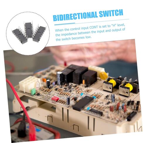 20pcs Four-Way Logic Gate Ic Chip Breadboard-Friendly Dip Digital and Analog Signal Switching in Kuwait