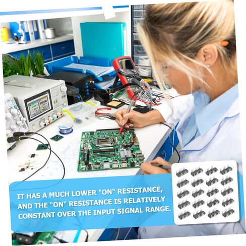 20pcs Four-Way Logic Gate Ic Chip Breadboard-Friendly Dip Digital and Analog Signal Switching in Kuwait