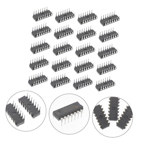 20pcs Four-Way Logic Gate Ic Chip Breadboard-Friendly Dip Digital and Analog Signal Switching in Kuwait