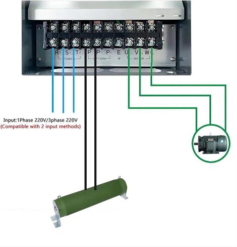 VFD 11kw/15kw/18.5kw/22kw/30kw/37kw/45kw Inverter 1P 3P 220V Output Frequency Converter(220V 18.5KW) in Kuwait