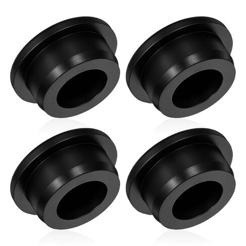 4 PCS Rubber Plugs for Round Holes, 26mm 1 Inch Dia T-Shaped Silicone Plugs, Black Round Snap in Plug Hole Seal Cover Rubber Stoppers Plug Waterproof for Kitchen Rubbers Bulkheads Bottles in Kuwait