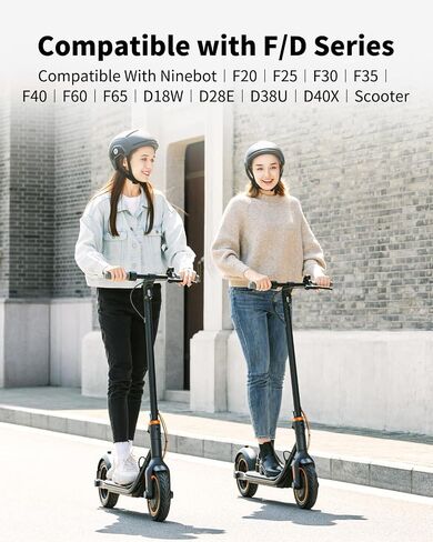 مسند لسكوتر سلسلة Segway Ninebot F - يناسب F2/F2 Plus/F20/F25/F30/F35/F40/D18/D28/D38/D40، ملحق أصلي سهل التركيب ومضاد للطرف in Kuwait