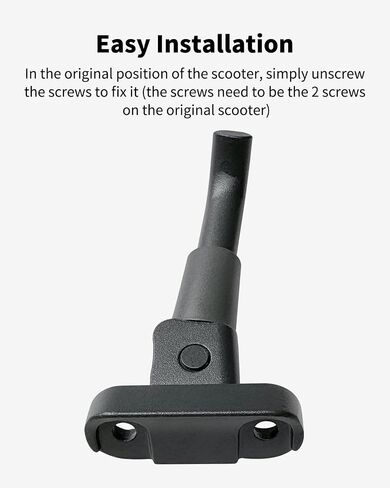 مسند لسكوتر سلسلة Segway Ninebot F - يناسب F2/F2 Plus/F20/F25/F30/F35/F40/D18/D28/D38/D40، ملحق أصلي سهل التركيب ومضاد للطرف in Kuwait