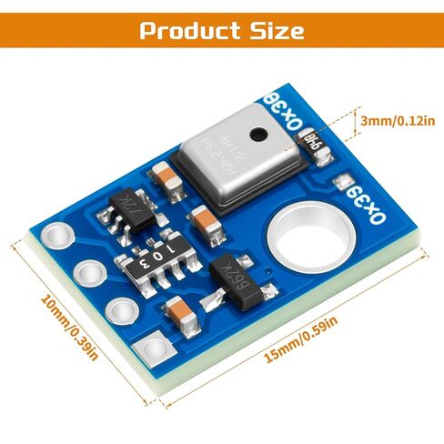 10pcs AHT10 Temperature and Humidity Sensor Module High Precision I2C IIC Communication Replace DHT11 SHT20 AM2302 in Kuwait