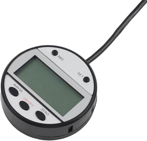 مقياس القراءة الرقمي لـ DRO، مستشعر خطي 0-300 مم مع شاشة LCD عن بعد، قراءة سريعة 120 بوصة/ثانية لأداة آلة مطحنة المخرطة، مسطرة خارجية سوداء in Kuwait