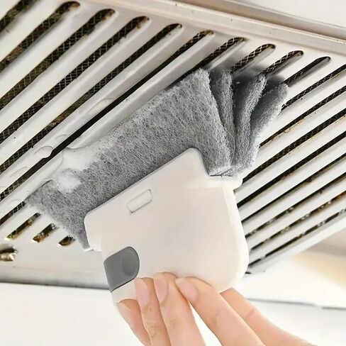 3pcs Window and Door Track Cleaning Brushes -Ergonomic Design for Dust and Debris Removal in Hard-to-Reach Areas,Durable Handle, Soft Cleaning Surface fol Home, Office, Outdoor Use, Home Cleaning Tool in Kuwait