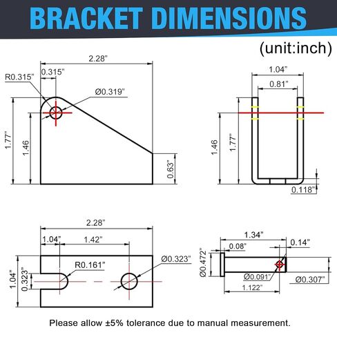 JQDML 24V المحرك الخطي عالي التحمل - شوط 12 بوصة، 660 رطل/3000 نيوتن، سرعة 0.2 بوصة/ثانية، IP65 مقاوم للماء مع دعامات تثبيت، للخزانة، فتاحة النوافذ/الأبواب، متتبع الطاقة الشمسية، المعدات البحرية وRV in Kuwait