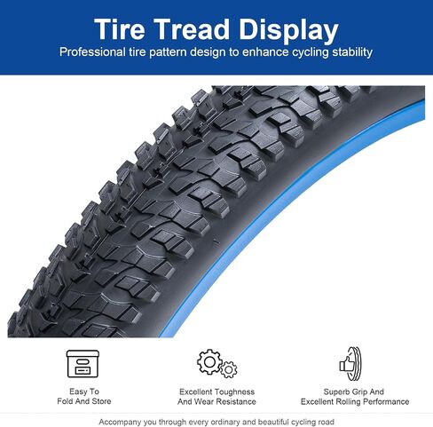إطار دراجة 18 × 1.95 (53-355) إطار دراجة 18 بوصة مناسب للأطفال 18 × 1.95 18 × 2.0 إطار دراجة بديل قابل للطي على الطرق الوعرة/الجبل (مفرد) in Kuwait