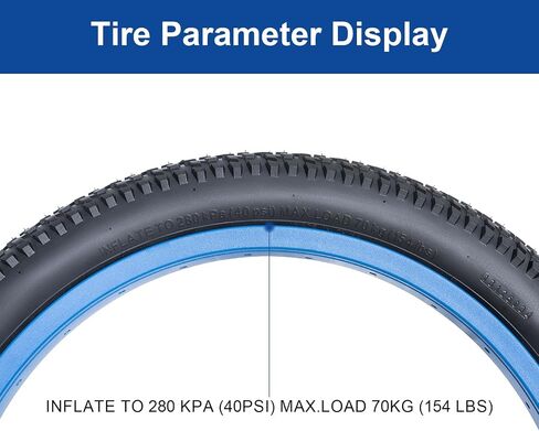 إطار دراجة 18 × 1.95 (53-355) إطار دراجة 18 بوصة مناسب للأطفال 18 × 1.95 18 × 2.0 إطار دراجة بديل قابل للطي على الطرق الوعرة/الجبل (مفرد) in Kuwait