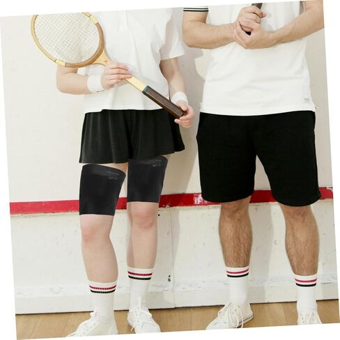 Totority Thigh Chafing Prevention Leg Sleeves Elastic Grip Enhancing Thigh Bands for Soccer Basketball Fitness in Kuwait