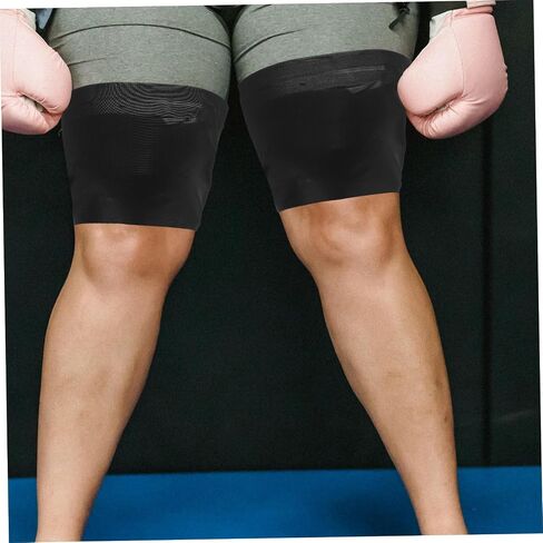 Totority Thigh Chafing Prevention Leg Sleeves Elastic Grip Enhancing Thigh Bands for Soccer Basketball Fitness in Kuwait